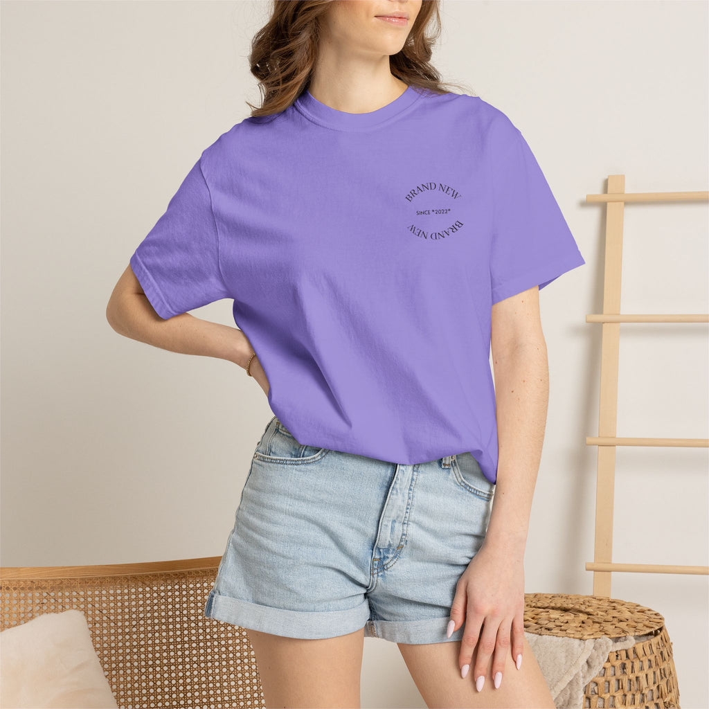 Brand New Garment-Dyed T-Shirt
