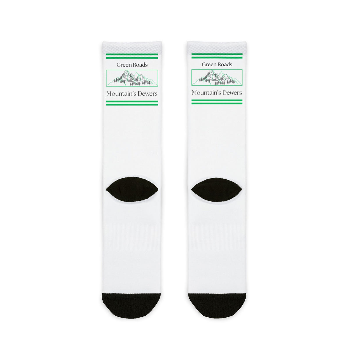 Mountain Dewers Crew Socks Custom Sublimation Personalized Socks