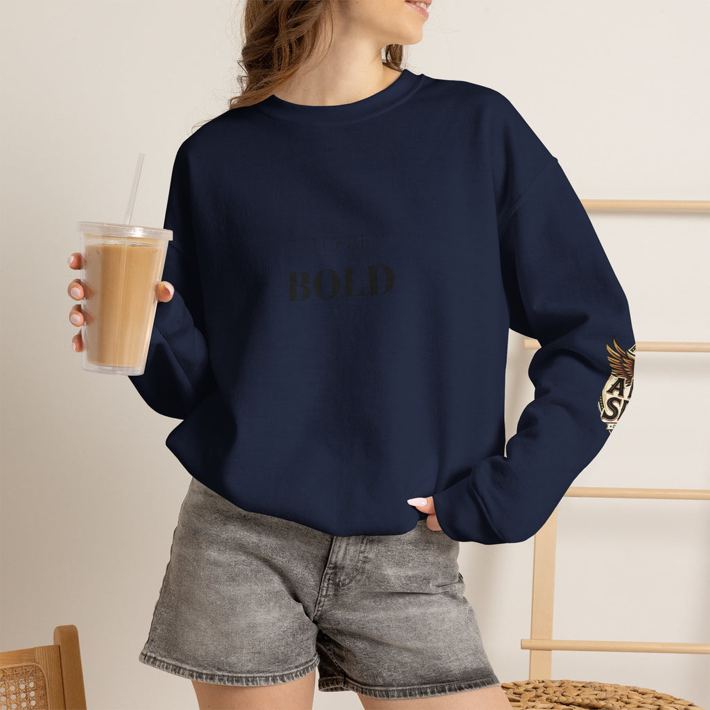 A Bold Spirit Crewneck Sweatshirt — Eagle Vintage Graphic Pullover