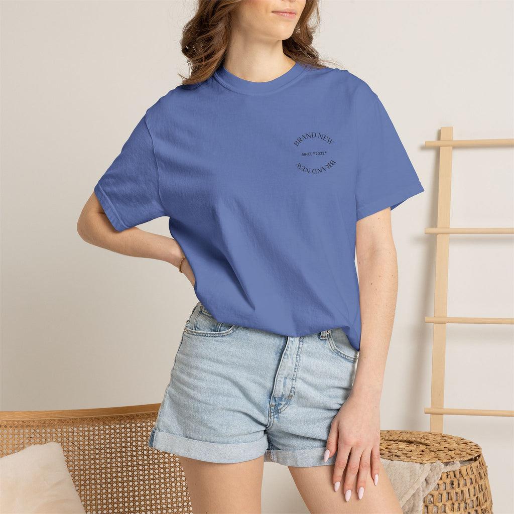Brand New Garment-Dyed T-Shirt