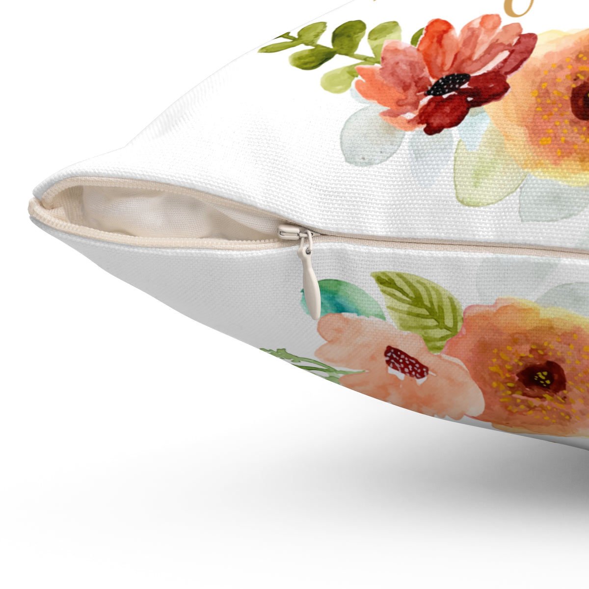 Cozy beautiful Pillow Spun Polyester Square Elegant Cozy Pillow