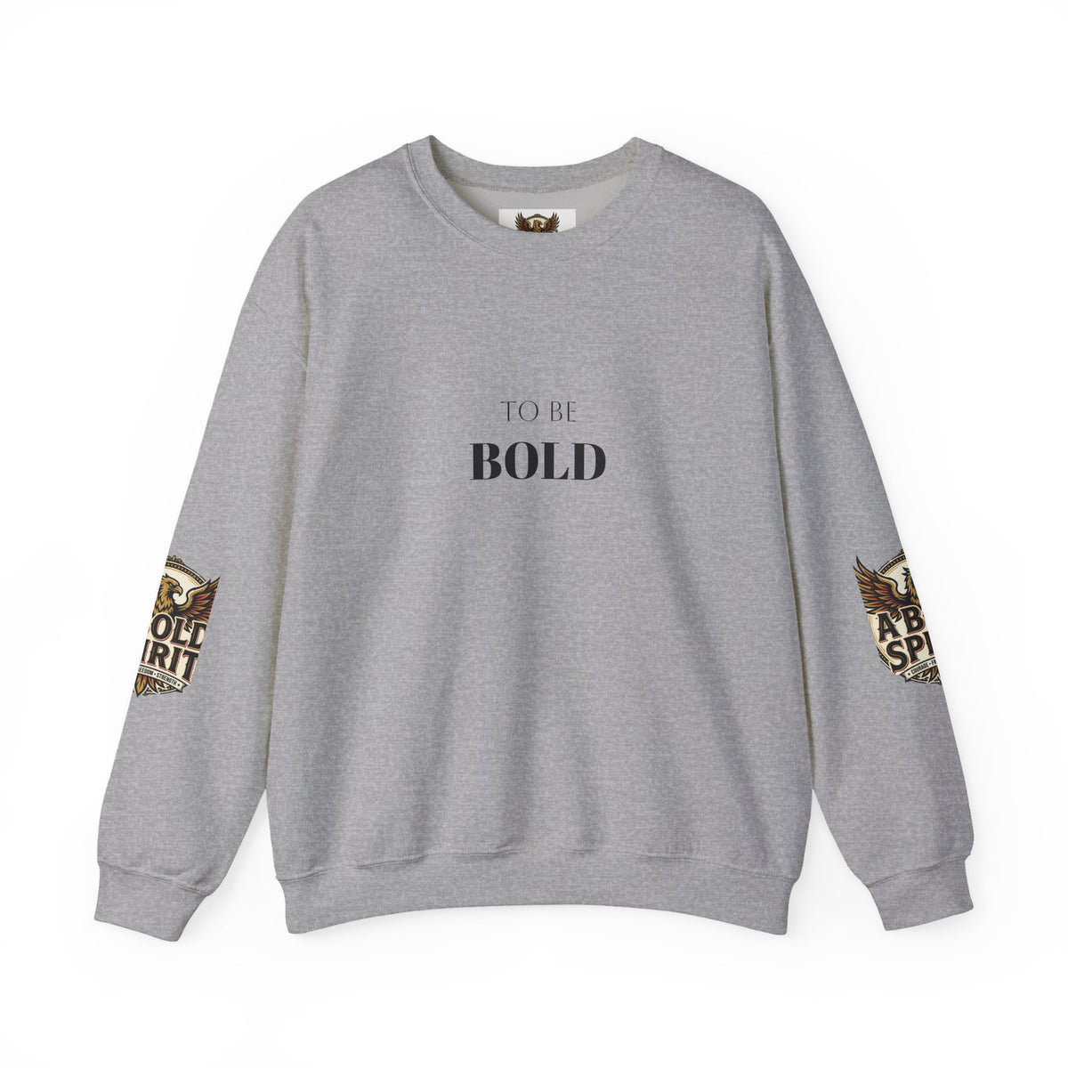 A Bold Spirit Crewneck Sweatshirt — Eagle Vintage Graphic Pullover