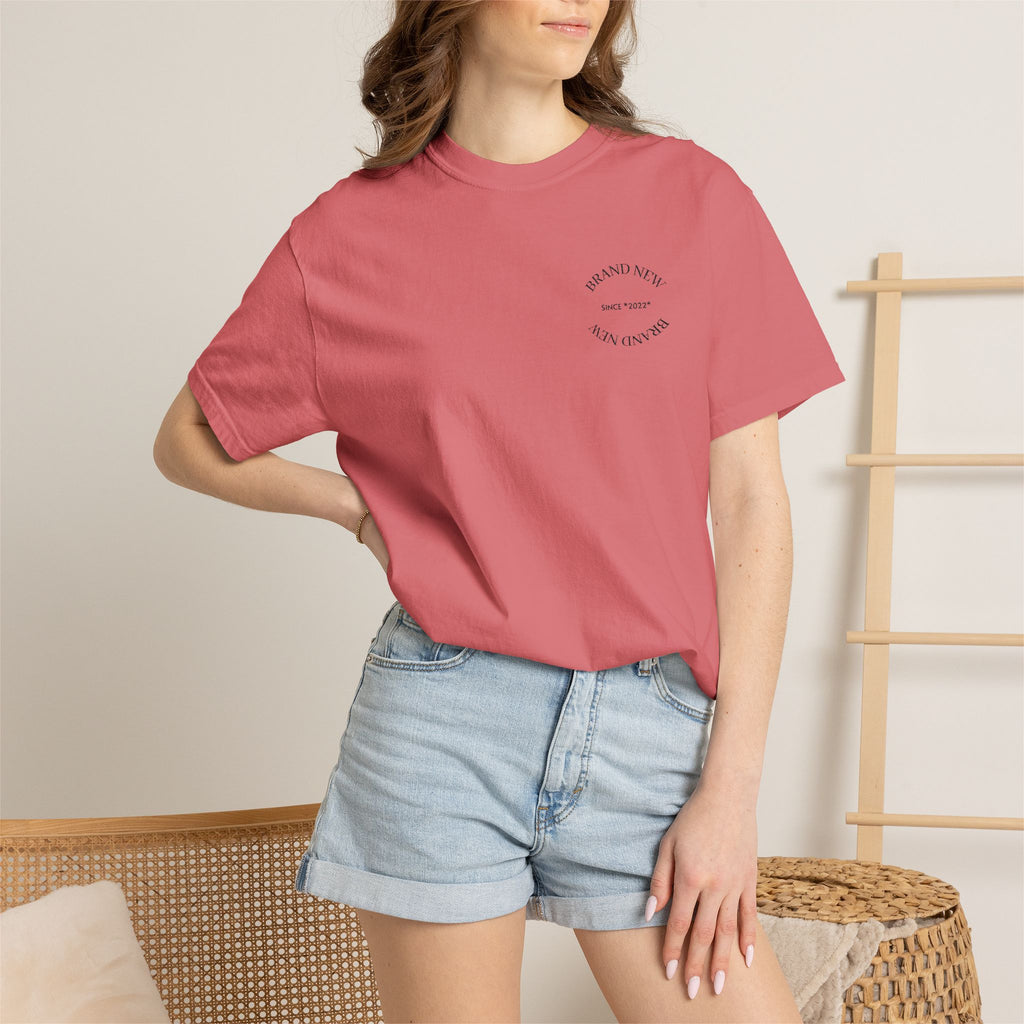 Brand New Garment-Dyed T-Shirt