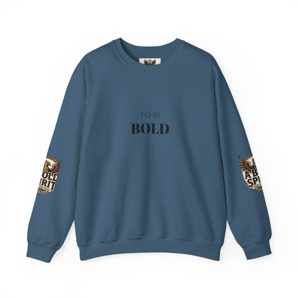 A Bold Spirit Crewneck Sweatshirt — Eagle Vintage Graphic Pullover