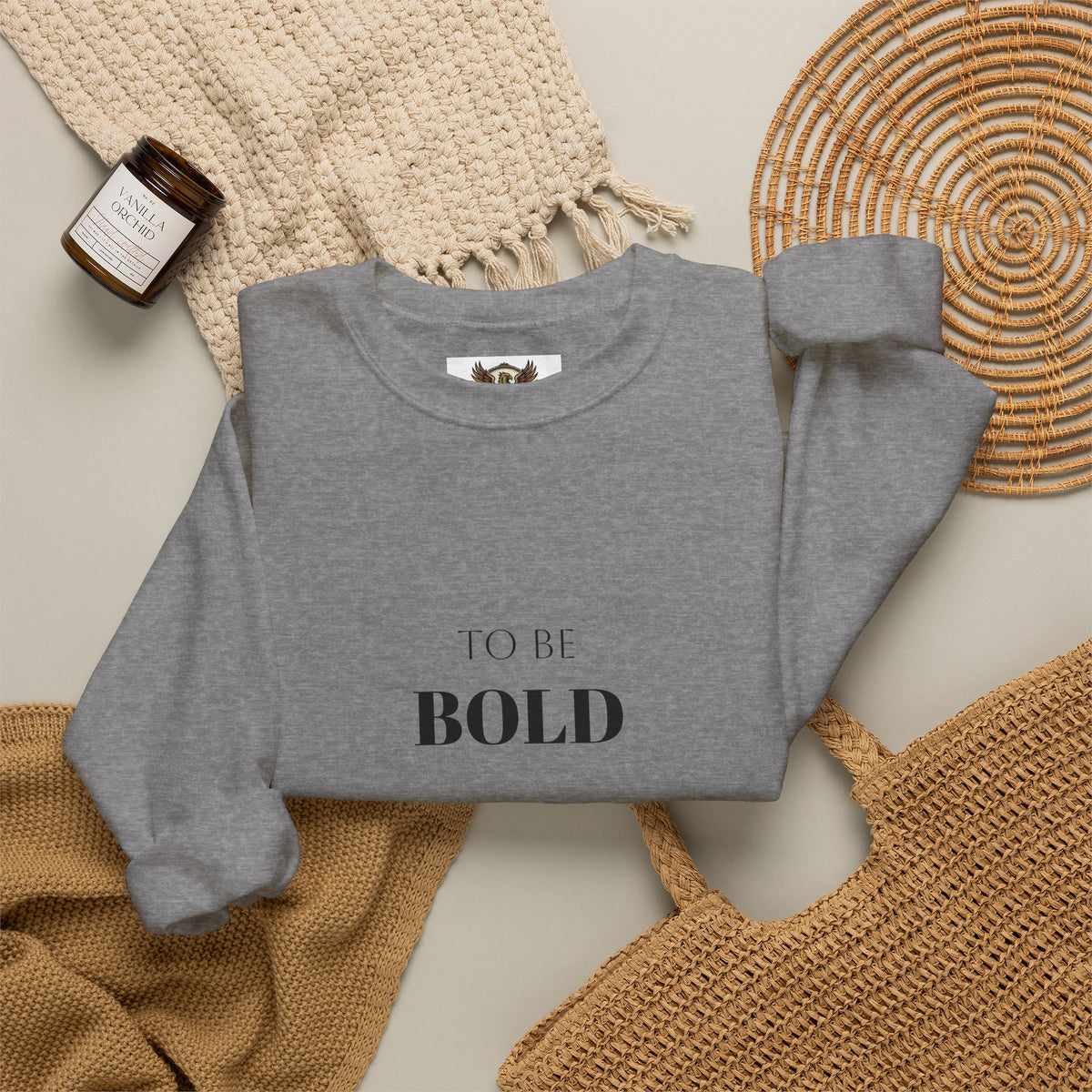 A Bold Spirit Crewneck Sweatshirt — Eagle Vintage Graphic Pullover
