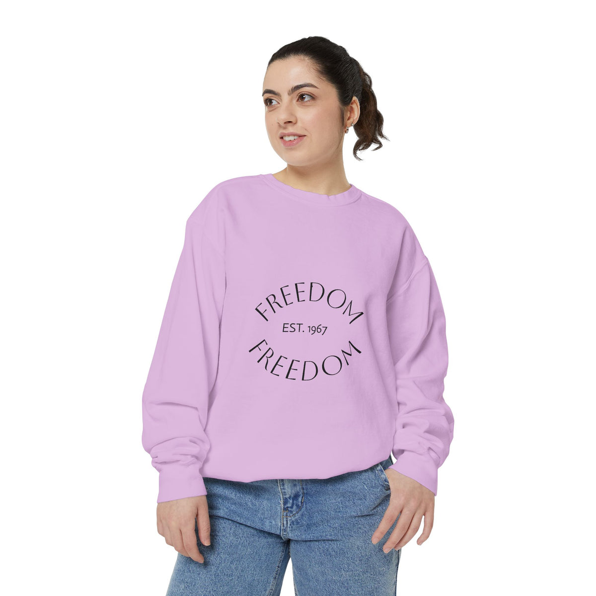 Freedom EST. 1967 Garment-Dyed Sweatshirt