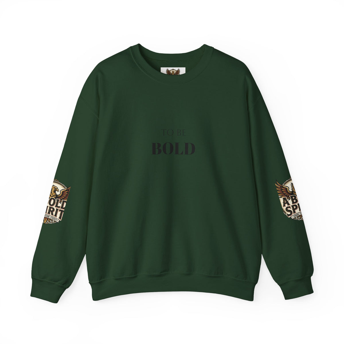 A Bold Spirit Crewneck Sweatshirt — Eagle Vintage Graphic Pullover