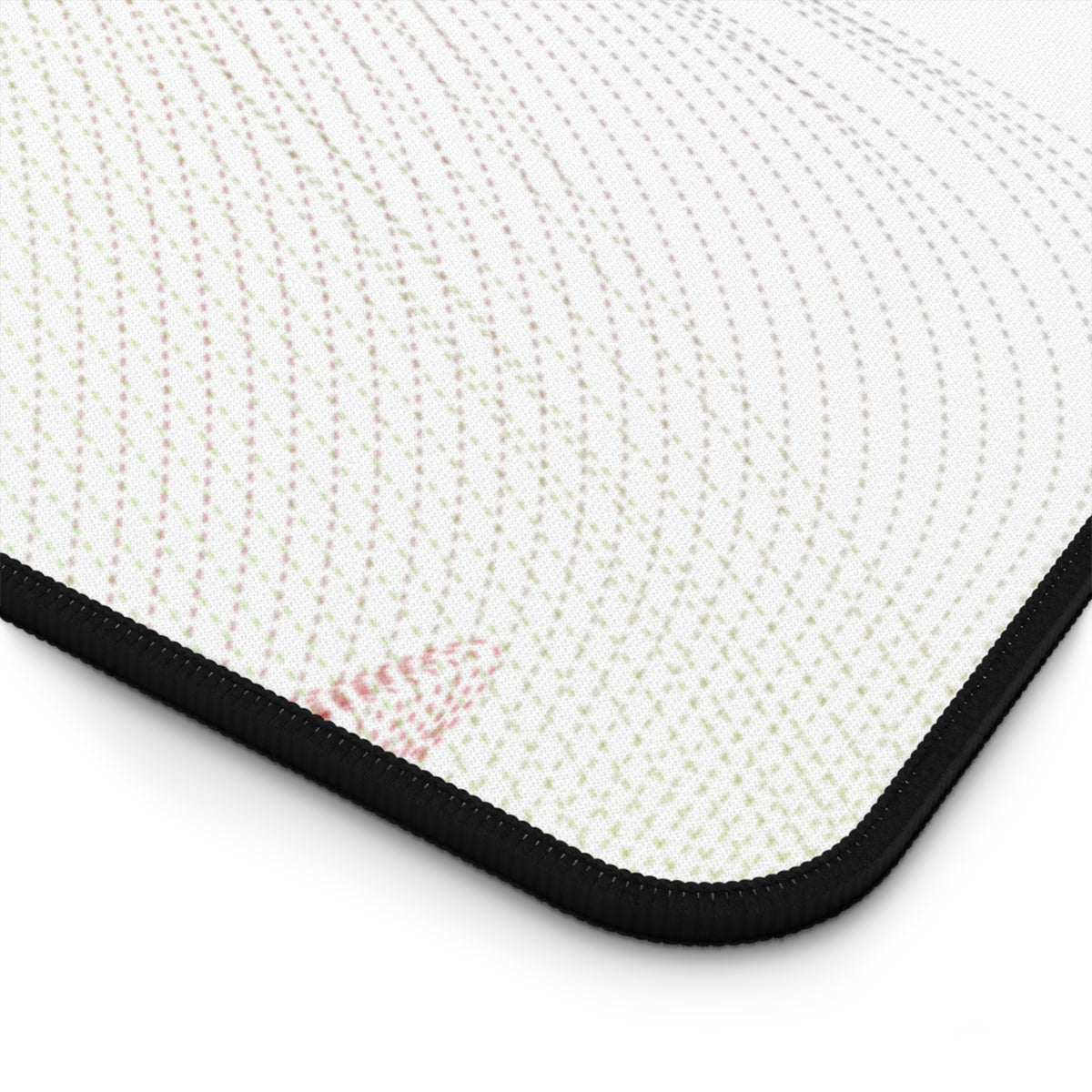 Minimalist Wireframe Desk Mat — Abstract Geometric Mouse Pad for Office & Home