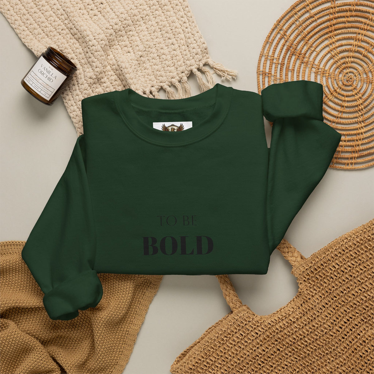 A Bold Spirit Crewneck Sweatshirt — Eagle Vintage Graphic Pullover