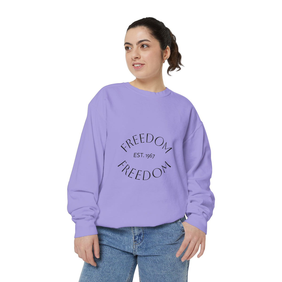 Freedom EST. 1967 Garment-Dyed Sweatshirt