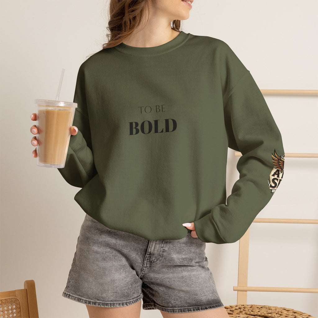 A Bold Spirit Crewneck Sweatshirt — Eagle Vintage Graphic Pullover