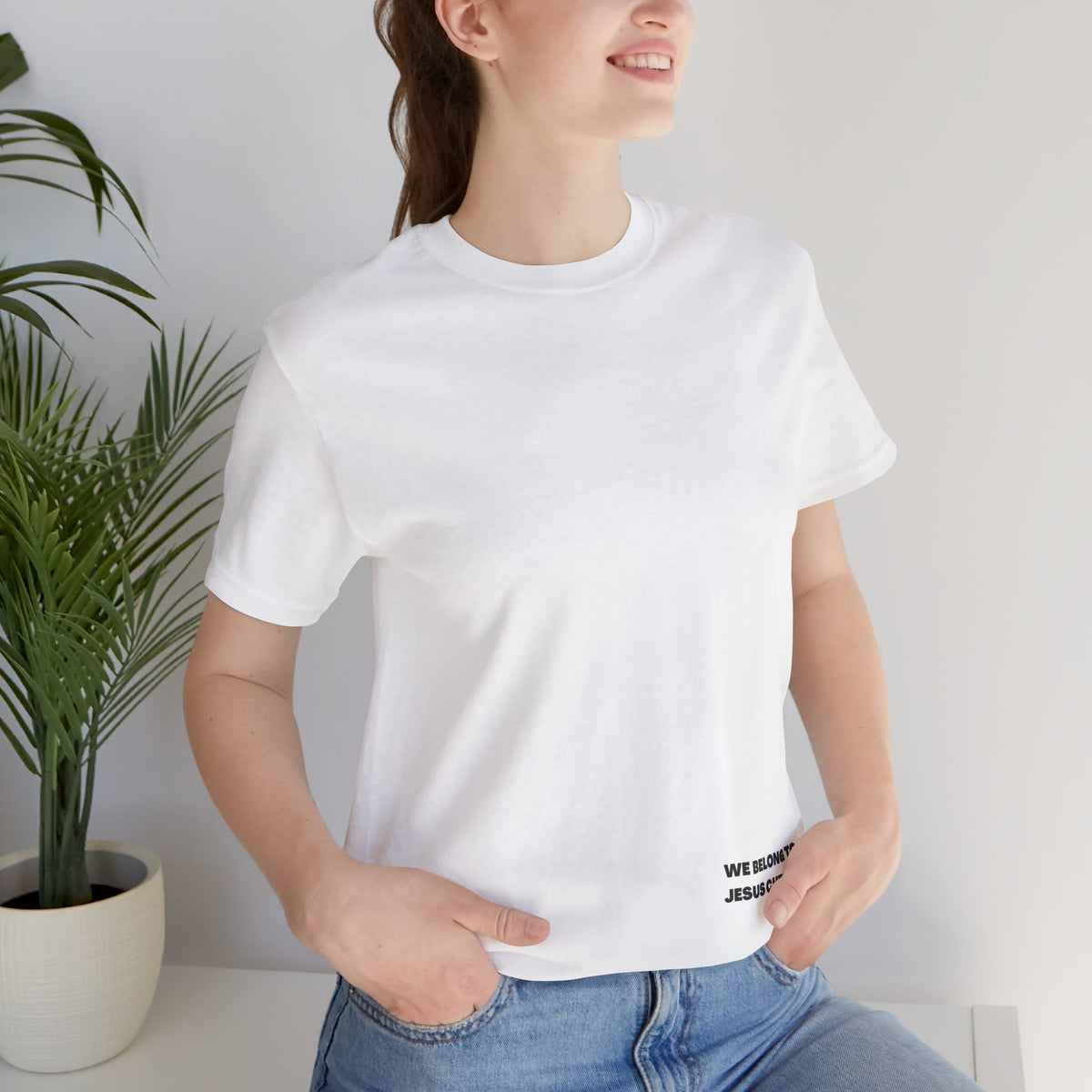 I belong to Christ Plain Christian Blank T-Shirt