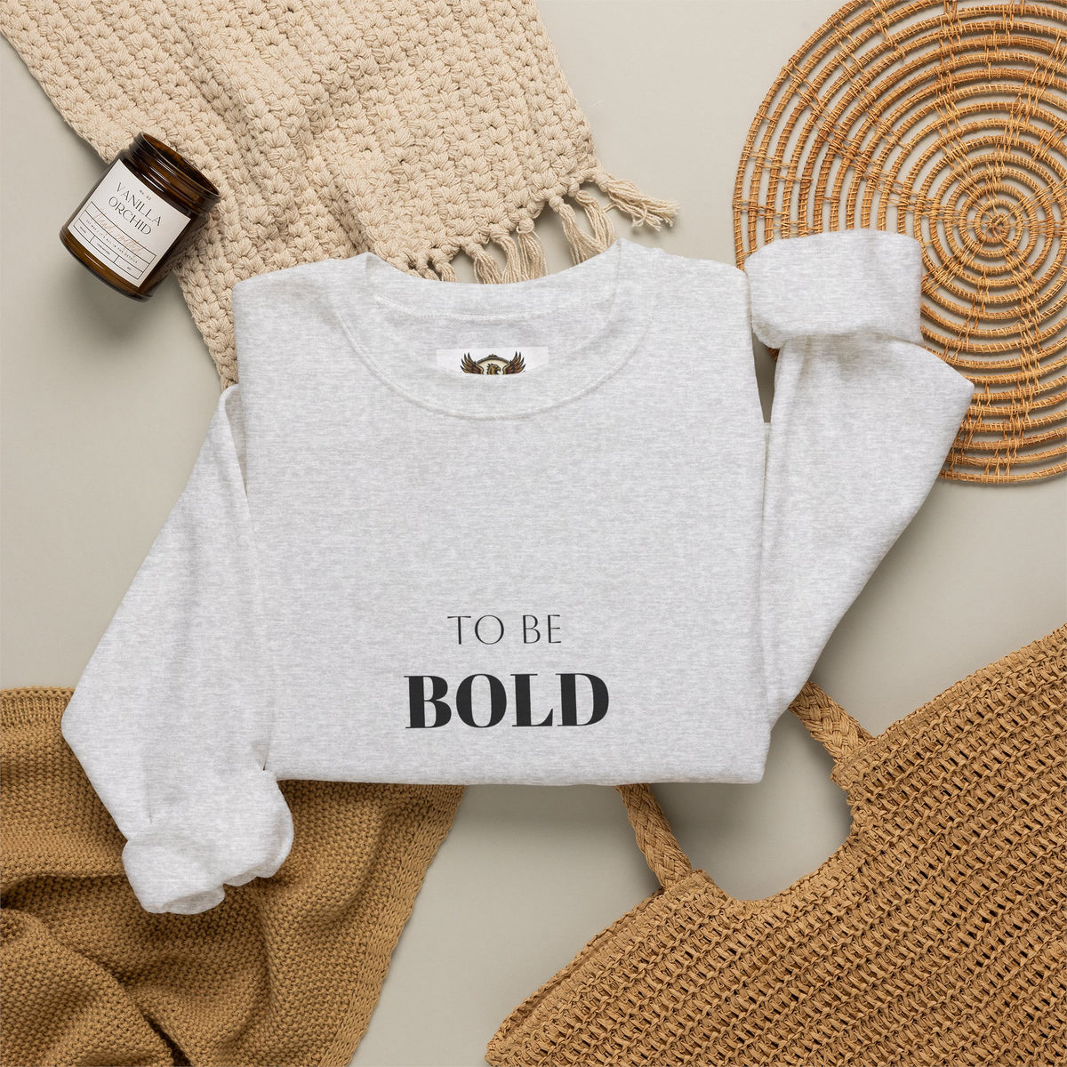 A Bold Spirit Crewneck Sweatshirt — Eagle Vintage Graphic Pullover