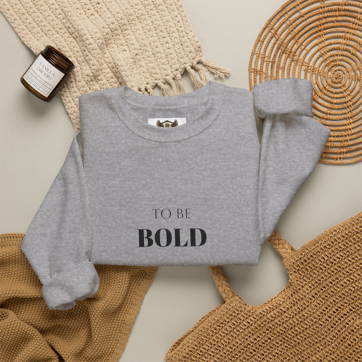 A Bold Spirit Crewneck Sweatshirt — Eagle Vintage Graphic Pullover